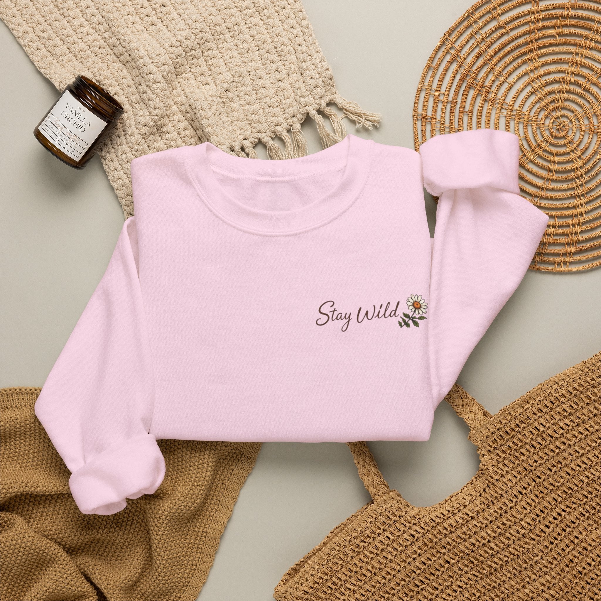 Wildflowers & Whiskey Crewneck Sweatshirt