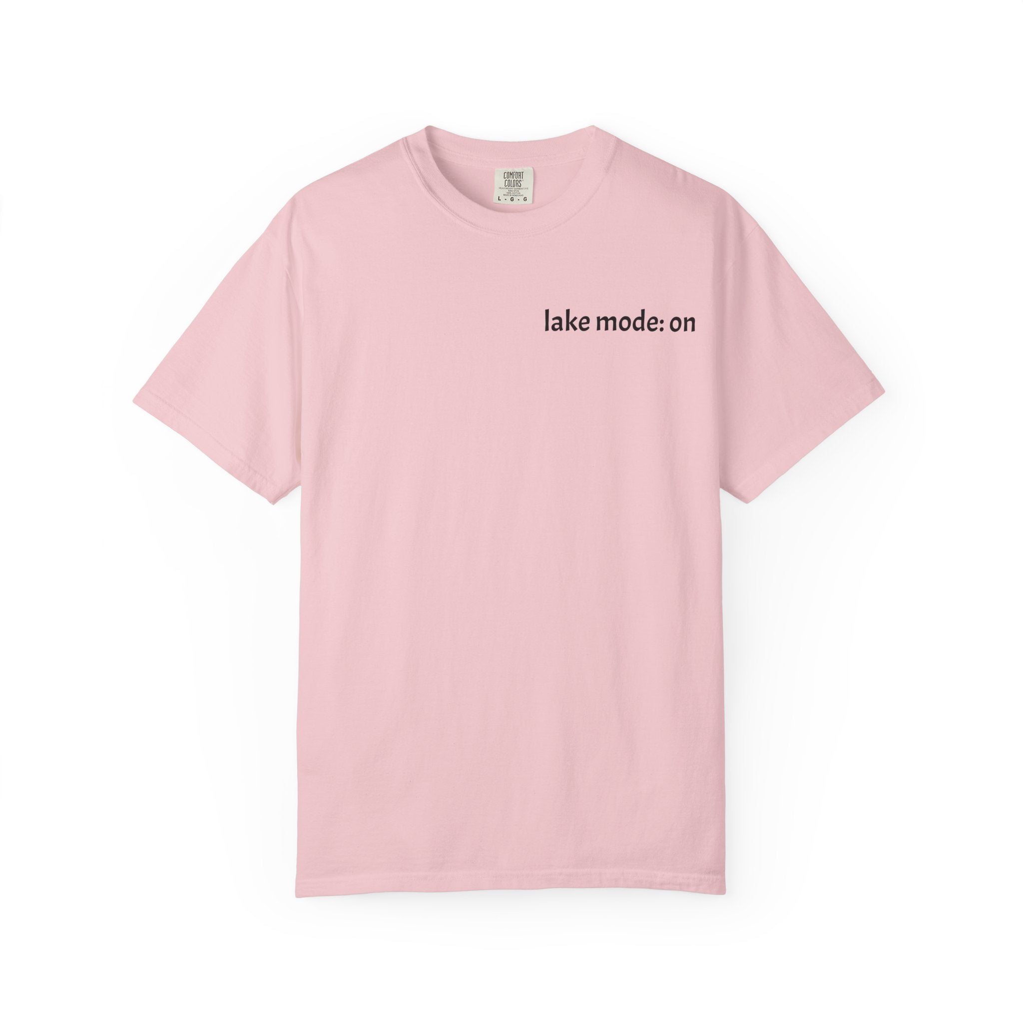 Boots Off Lake On tshirt