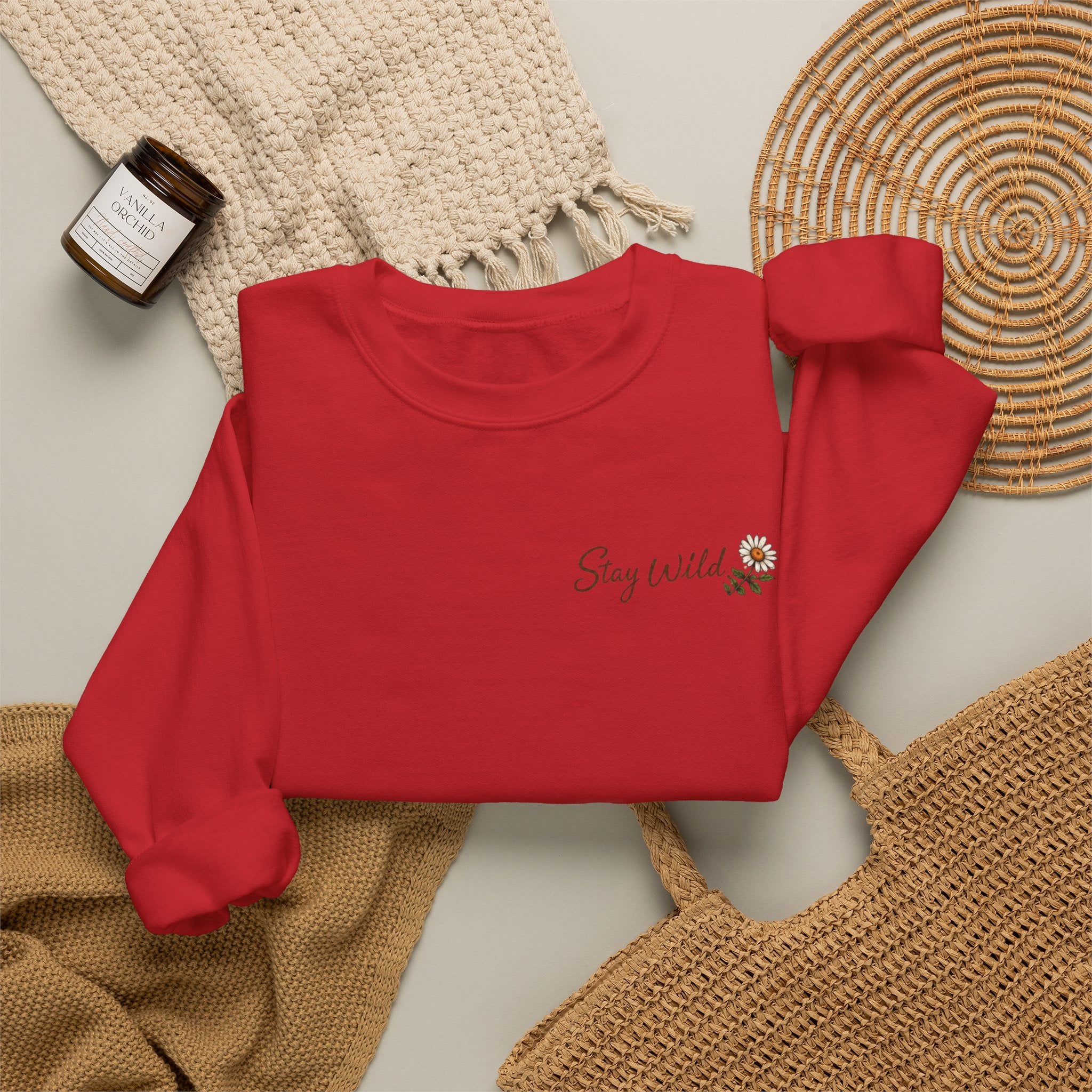 Wildflowers & Whiskey Crewneck Sweatshirt