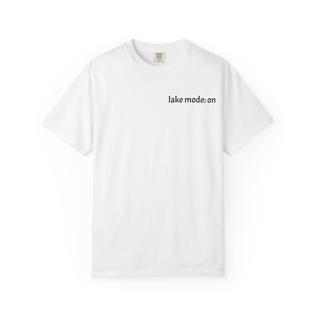 Boots Off Lake On tshirt