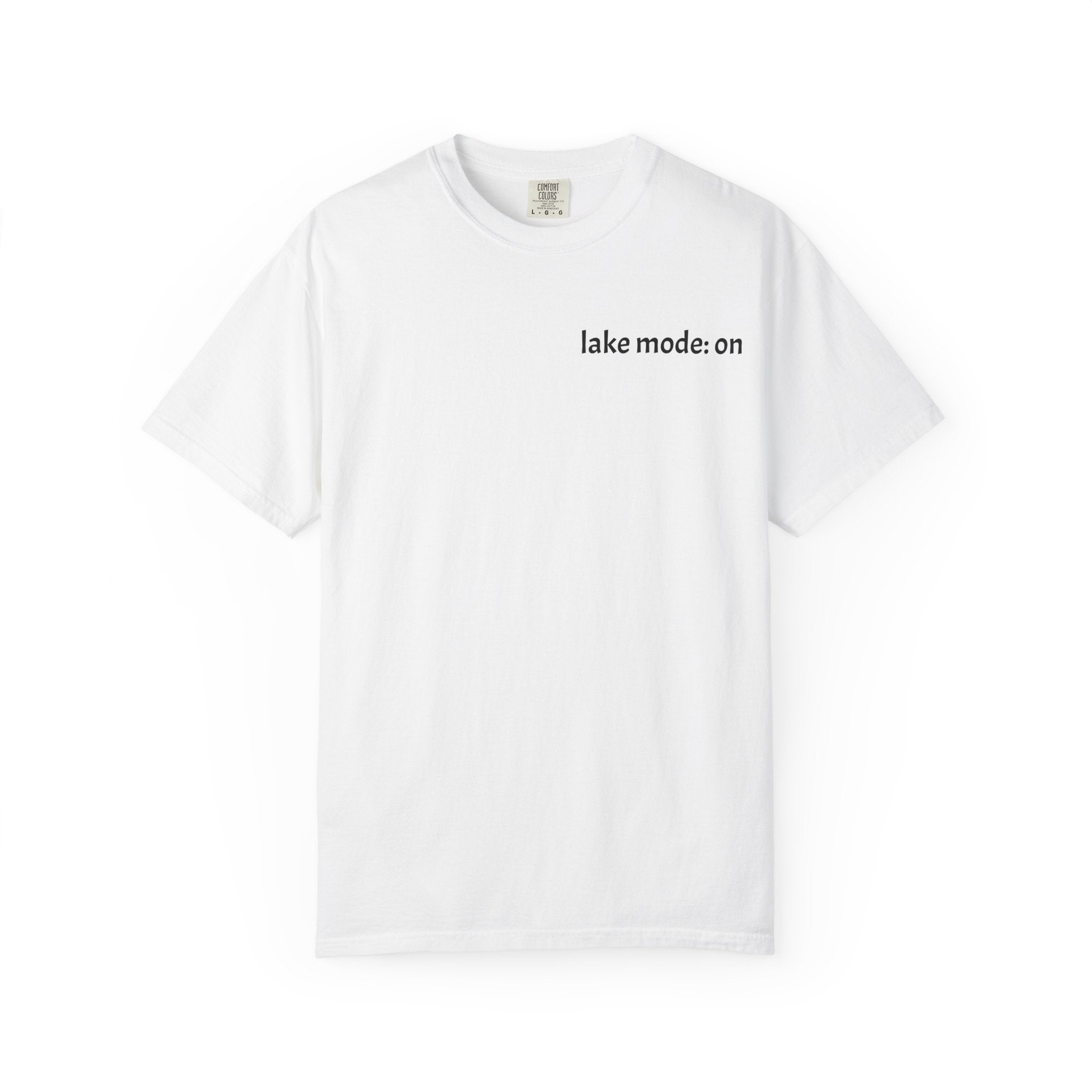 Boots Off Lake On tshirt