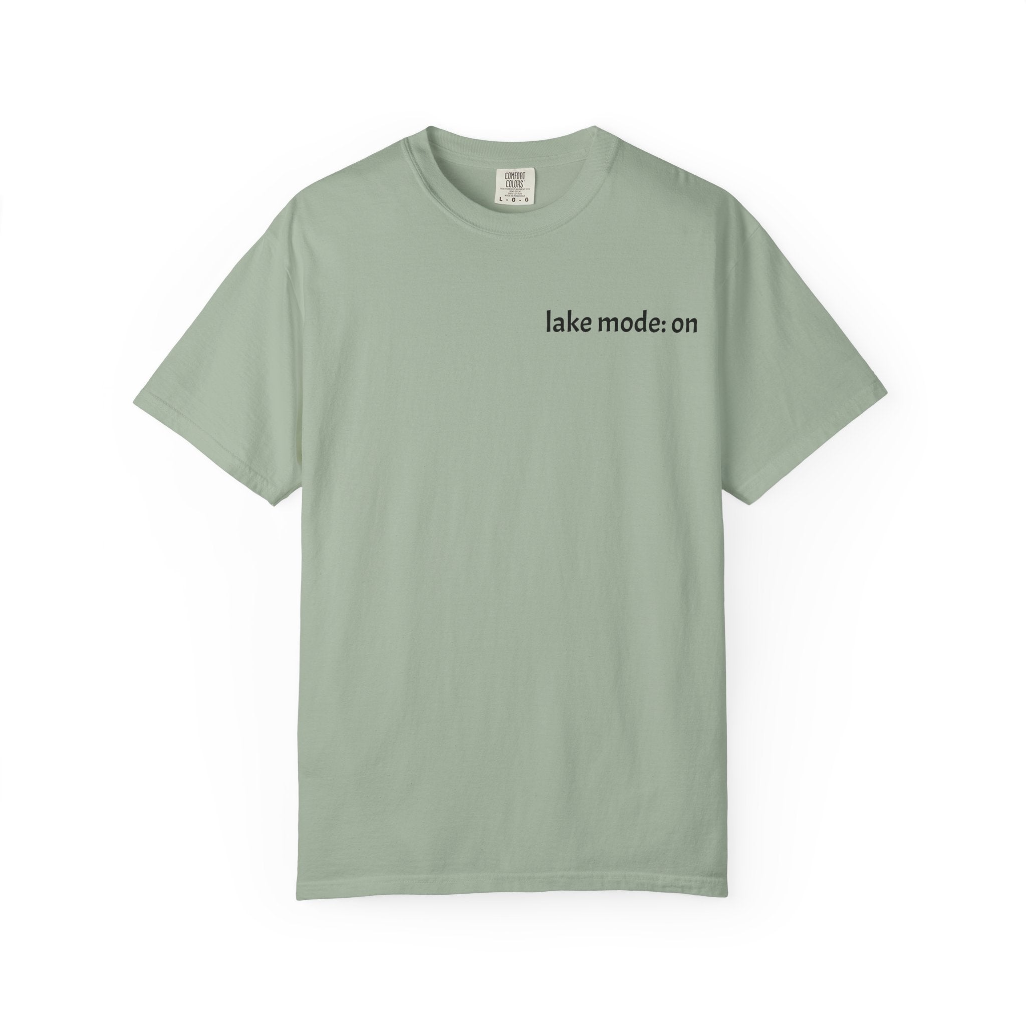 Boots Off Lake On tshirt