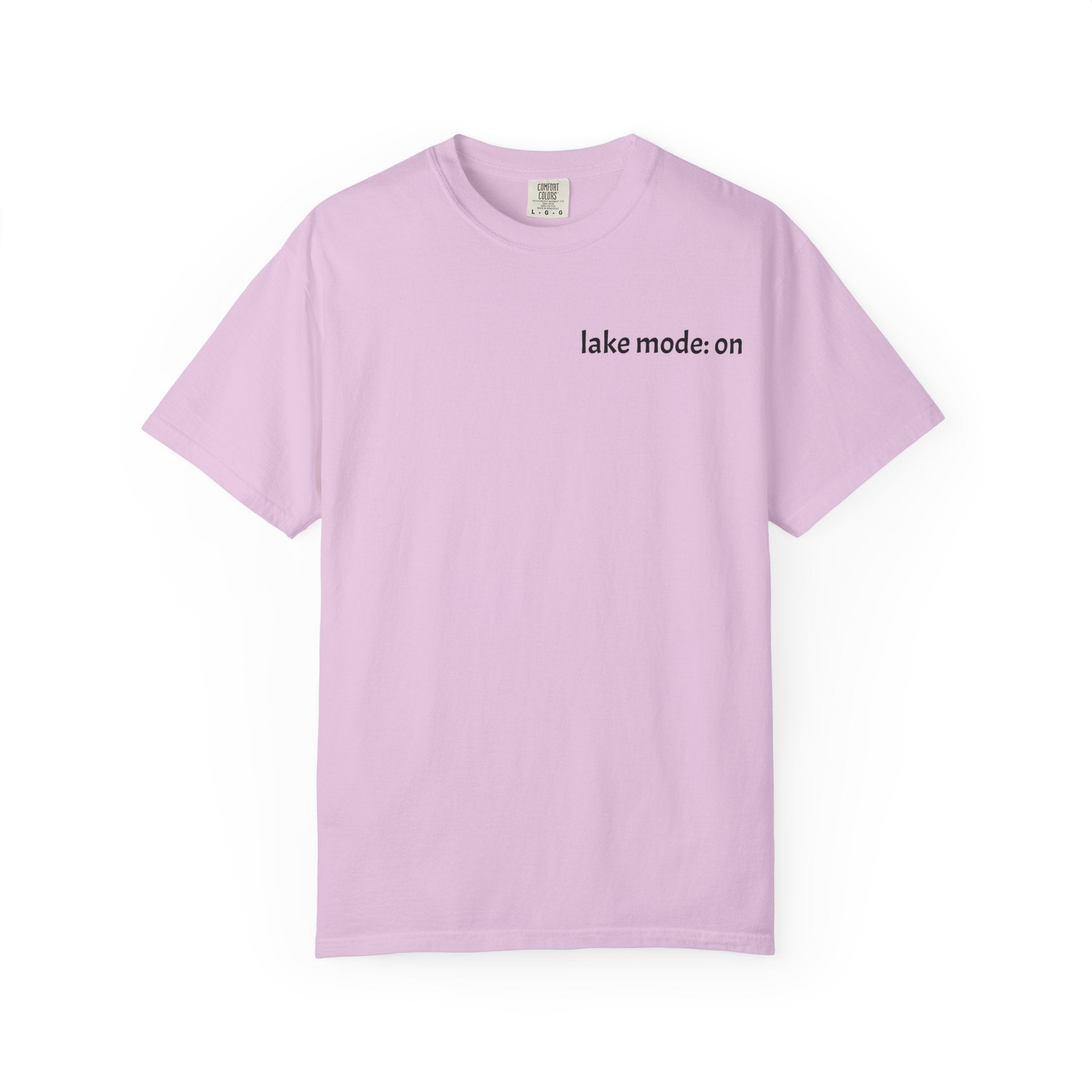 Boots Off Lake On tshirt