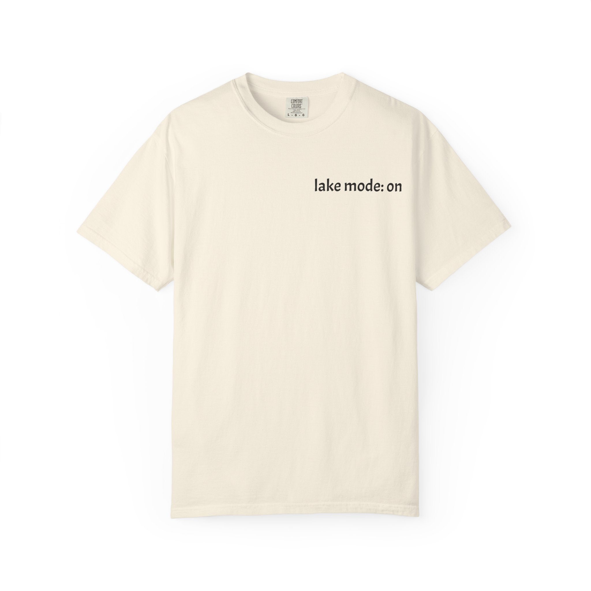 Boots Off Lake On tshirt