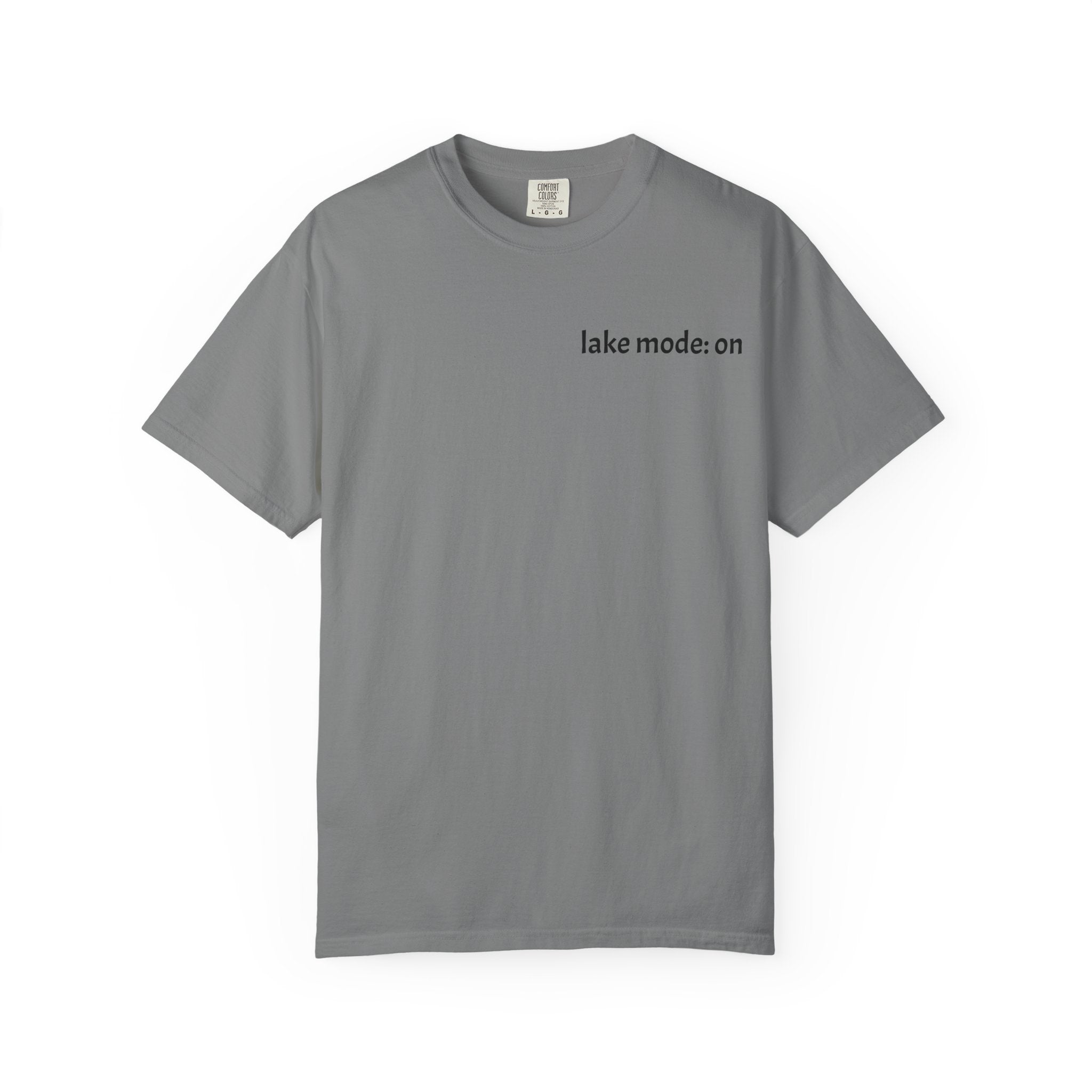 Boots Off Lake On tshirt